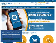 Tablet Screenshot of mediaelx.net